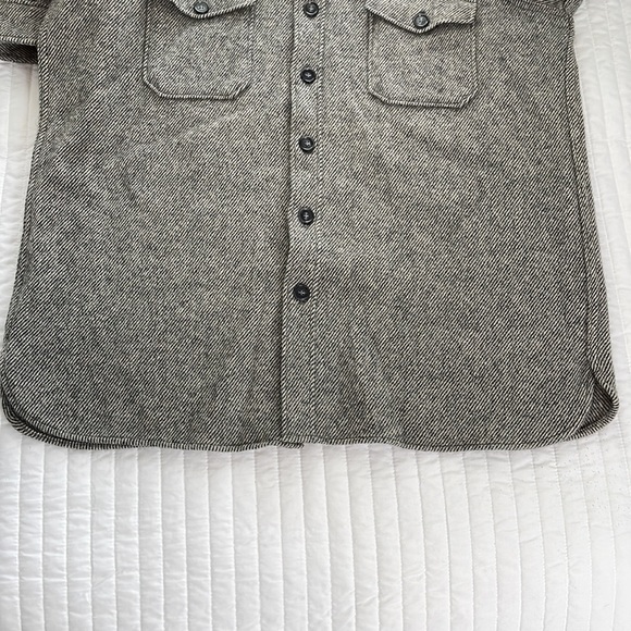 Vintage Eddie Bauer wool blend button down long jacket - Picture 6 of 6